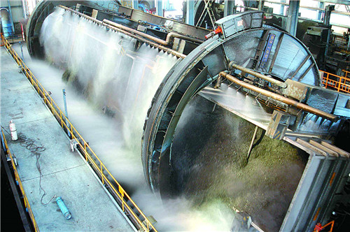 卸料翻車機(jī)干霧抑塵案例