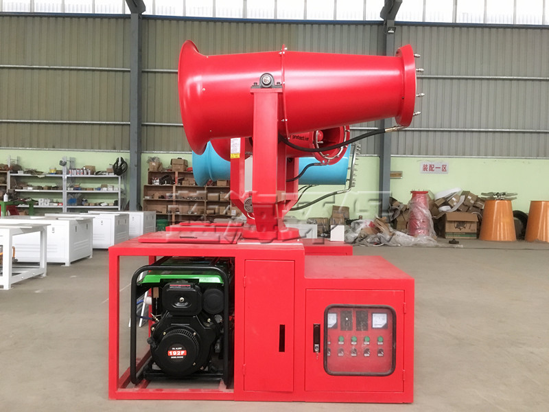 柴油動(dòng)力除塵噴霧機(jī)